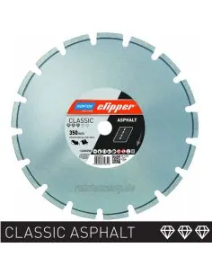 Disco CLASSIC ASFALTO H10 350x25,4