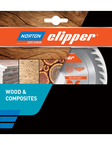 CLIPPER PRO WOOD RIPPING Disc 250x3.2/2.2x30 Z24