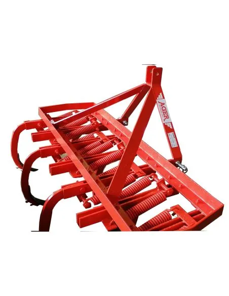 Scarifier with springs and large anchors with 7 nozzles of 1.60m | %EAN13%