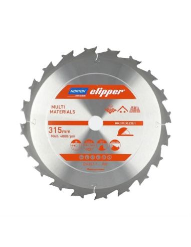 CLIPPER PRO MULTIMATERIAL Disc 315x3.2/2.2x30 Z20