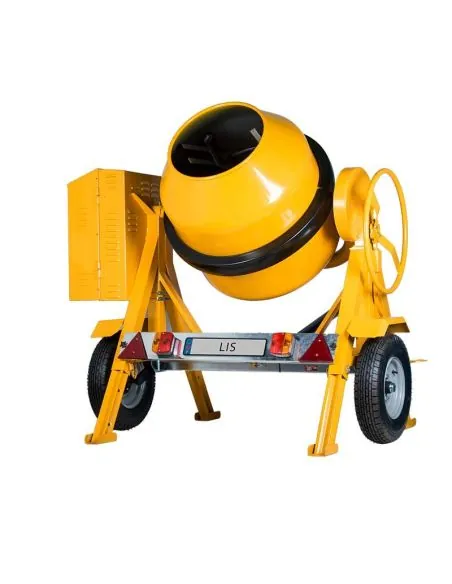 LIS Towable Concrete Mixer R LAT 360 Electric Motor | %EAN13%