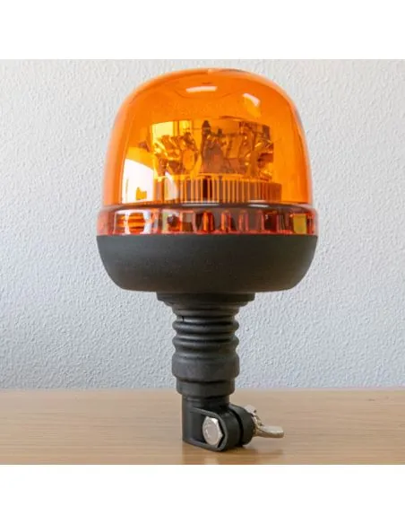 Rotierende LED-Taschenlampe für Traktoren. Mit Metallhalterung mit Flügelmutter | %EAN13%