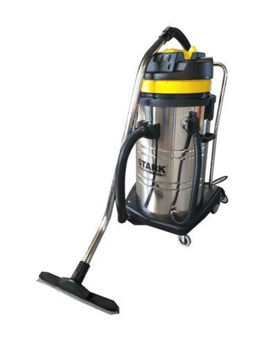 Vacuum cleaner for liquids and dust STARK 80L 3 motors 3000w