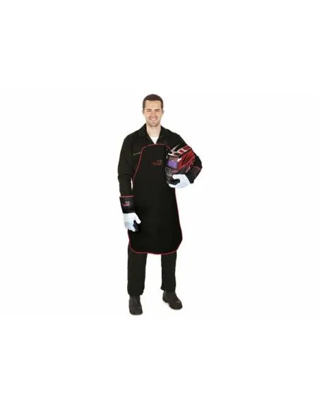 Split leather apron with clips 900X600 WeldLine | %EAN13%