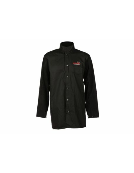 Welding Jacket with Adjustable Leather Sleeves - 2XL - WeldLine