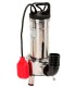 Eletrobomba Submersível 1300W SportGarden com Triturador, saída de 2”, Para Resíduos e Fossas Sépticas