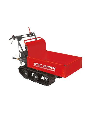 Mini Transportador SportGarden 6,5 HP com Lagartas | Capacidade de 500kg