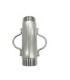 Canhão em Aço Inox C/ Argolas - Rosca/Rosca 2" | %EAN13%