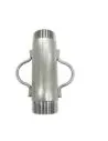 Stainless Steel Barrel with Rings - 2" Thread/Thread