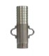 Canhão em Aço Inox C/ Argolas - Rosca/Estria 1.1/4" | %EAN13%