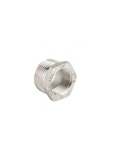 AISI 316 Stainless Steel Reduction Bushing - 1/2"x1/4"