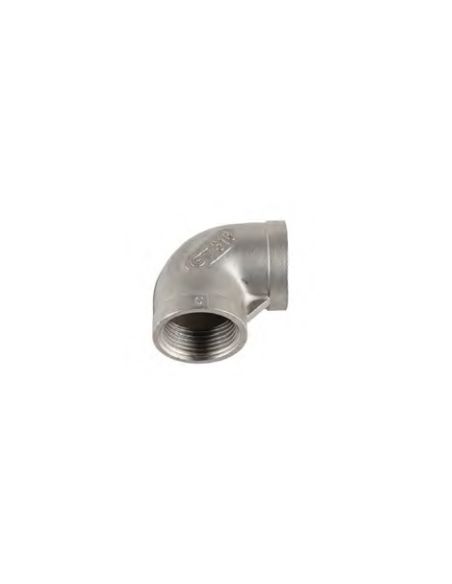 Stainless Steel Elbow AISI 316- 1/2"- FF