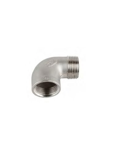 Joelho Em Aço Inox Aisi 316- 1/2"- MF