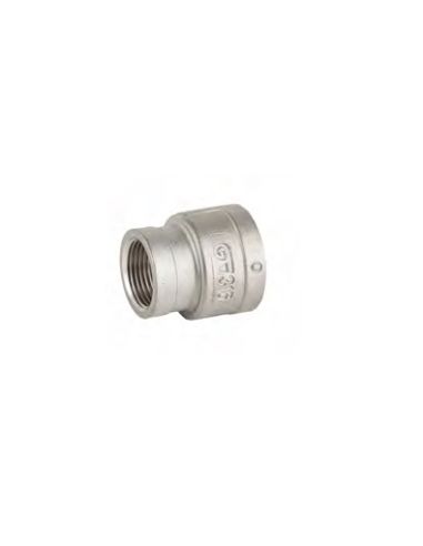 Raccordo di Riduzione in Acciaio Inox Aisi 316- 3/4"x1/2"- FF