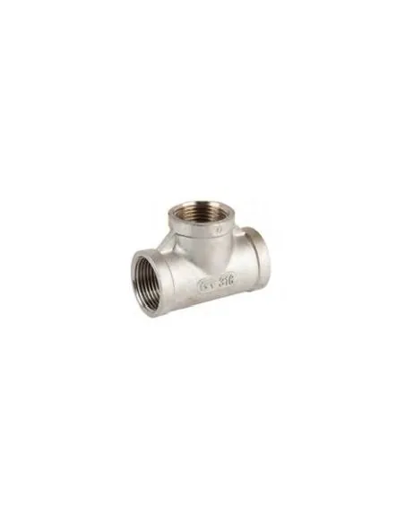 Jonction en T en acier inoxydable Aisi 316 - 1" - F | %EAN13%