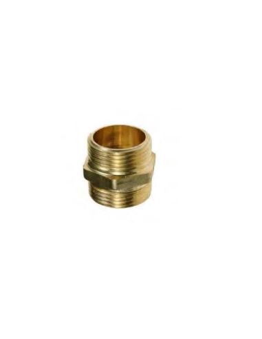 Double Brass Bushing MM- 1/4”