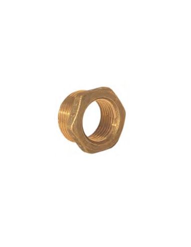 Brass Reduction Bushing MF- 1/2”x3/8”