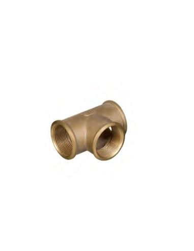 Raccordo a T in ottone F- 3/4”