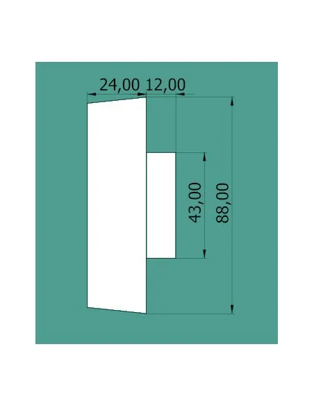 Pignone per betoniere 12Z d. 88x36 foro 20 260 lt | %EAN13%