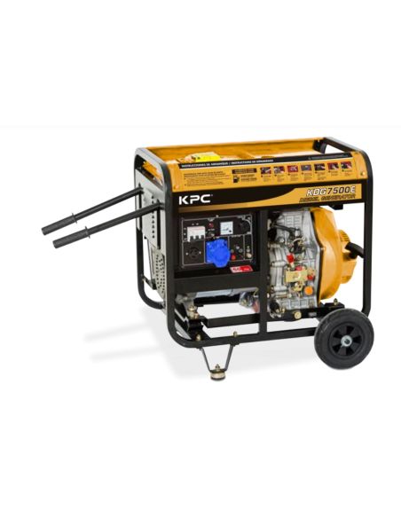 KPC KDG7500E Single Phase Diesel Generator