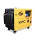 Generatore diesel KPC KDG8500TA, monofase insonorizzato 3000 giri/min