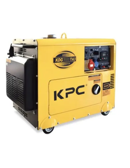 KPC KDG7500TA3 Dieselgenerator, schallgedämmt, dreiphasig, 3000 U/min | %EAN13%