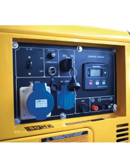 KPC KDG7500TA3 Diesel Generator, Soundproof Three-Phase 3000 rpm | %EAN13%