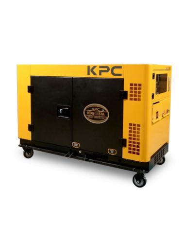 Generador diésel KPC KDG14STA Dual (monofásico + trifásico) de 3000 rpm