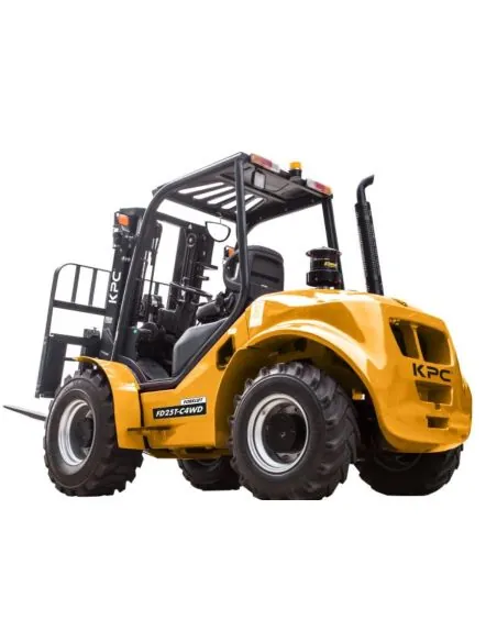 KPC FD25T-C4WD- Diesel- Stage V-Chariot élévateur tout terrain 4 roues motrices | %EAN13%