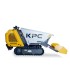 Mini Dumper KPC KGFC800D Diesel Kubota avec Élévation Hydraulique