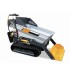 Tombereau à essence KPC KGFC560PRO-GX avec basculeur et pelle hydraulique