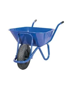 Carrinho de Mão LIS F10 EVO azul com roda pneumática | MagMag
