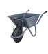 LIS F10 EVO Schubkarre, grau, Luftrad