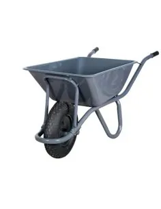 Carrinho de Mão LIS F10 EVO cinzento, roda pneumática