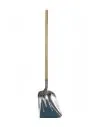 LIS aluminum shovel with wooden handle, 1500 mm