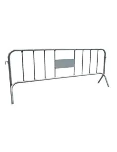 LIS 2500mm Galvanized Safety Barrier with Feet