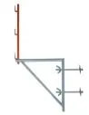 Suporte de Barreira de Segurança LIS para Fachada (1000 × 1000 mm)