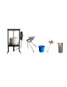 Mini mill with press HYDRAULIC CYLINDER ELECTRIC PUMP 60 cm
