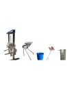 Minimühle mit Presse HYDRAULIKZYLINDER Handpumpe 60 cm