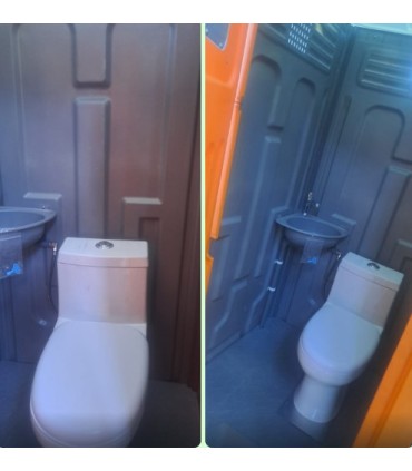WC hybride avec toilette et lavabo – Chimique + réseau | %EAN13%